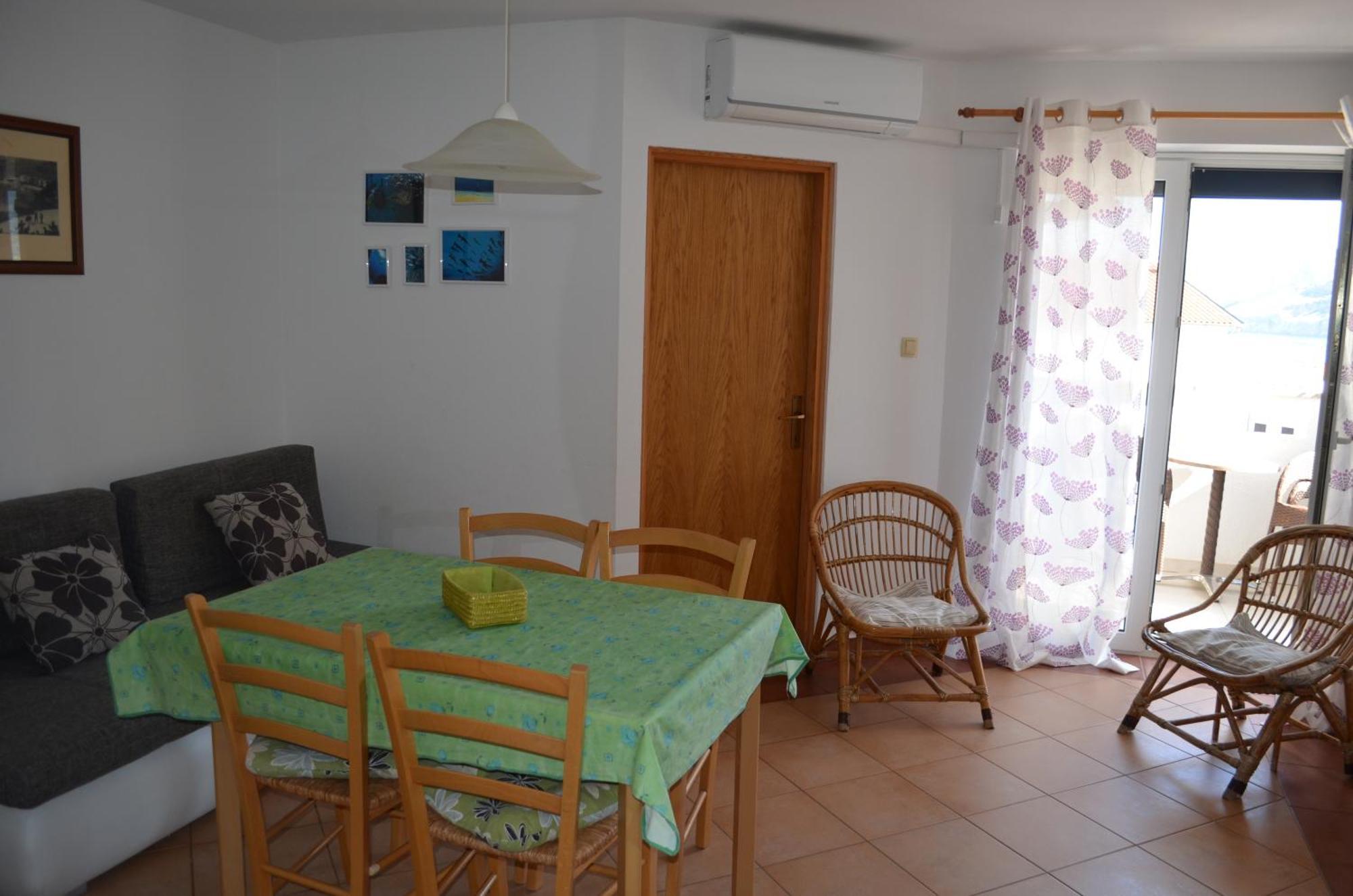 Apartments Leticia I Baška Eksteriør billede